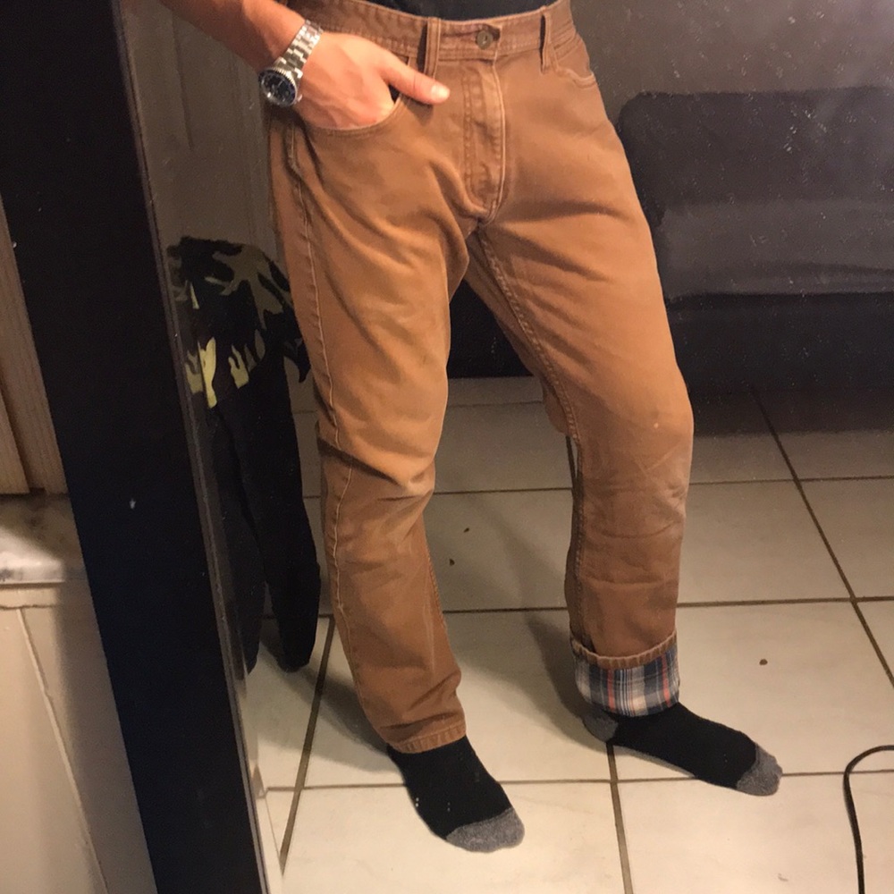J Crew Flannel Lined Pants - The Sutton